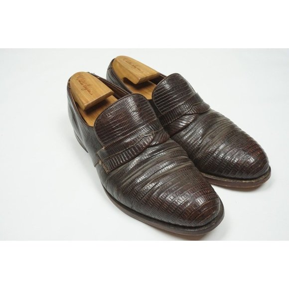 Lombardy Lizard Teju Bit Loafers main image 1